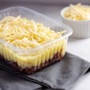 #16 Escondidinho de carne com purê de mandioca